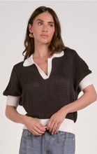 Load image into Gallery viewer, Contrast Trim Sweater SWB11415
