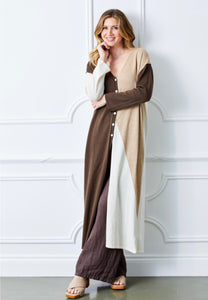 Fari 3 Color Long Cardigan
