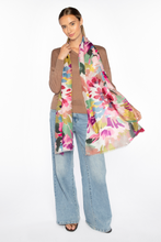 Load image into Gallery viewer, Mixed Bouquet Print Scarf LSAS6-223
