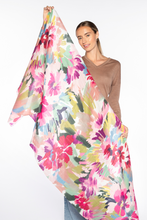 Load image into Gallery viewer, Mixed Bouquet Print Scarf LSAS6-223
