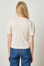 Load image into Gallery viewer, Short Sleeve V-neck Sweater PA2862

