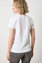 Load image into Gallery viewer, V-Neck Short Sleeve Back Seam Tee PA2170
