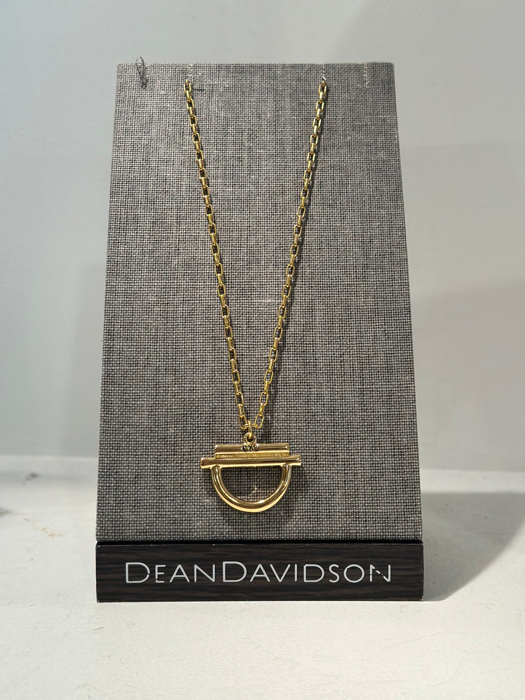CXC Dean Davidson Gold Pendant Necklace