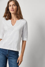 Load image into Gallery viewer, Rib Trim Elbow Split Neck PA3345
