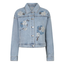 Load image into Gallery viewer, Embroidered Denim Jacket 12008
