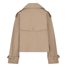 Load image into Gallery viewer, Cropped Trench Jacket 37014
