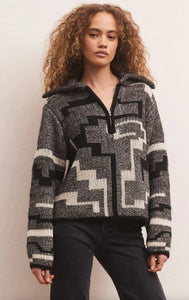 Z Supply Phoenix Pullover Sweater, Black