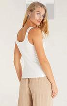 Load image into Gallery viewer, Z Supply Audrey Rib Tank; White/Black/Whipped Mocha/Seashell Pink
