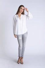 Load image into Gallery viewer, Muche Muchette Long Sleeve Jazzy Top, White
