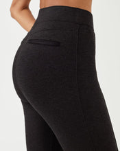 Load image into Gallery viewer, Spanx Hi-Rise Flare Pant; Charcoal Heather
