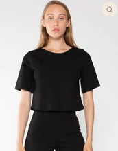 Load image into Gallery viewer, Ponte Short Sleeve Top 1014
