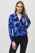 Load image into Gallery viewer, Silky Wrap Top 244075
