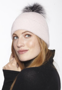 Angora Blend Pom Hat HA-41