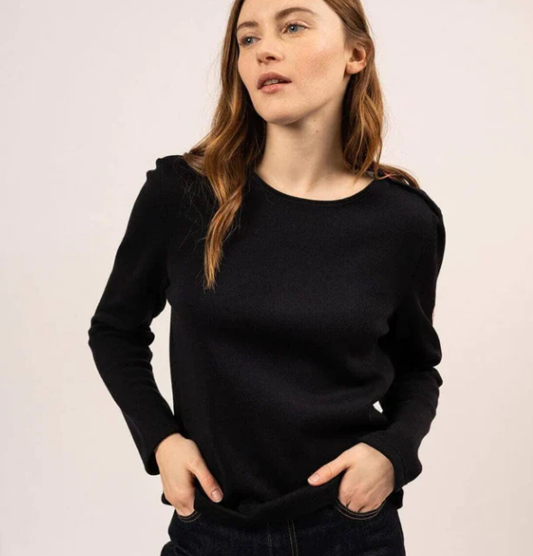 1838 donville top-navy : 42/10