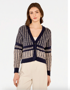 2-Tone Jacquard Crop NHT14168