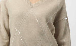 Knit Pullover w/Sequins 254949