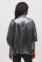 Load image into Gallery viewer, Metallic Wrap Top 244232
