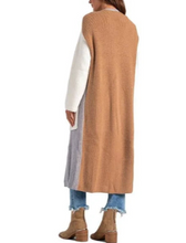 Load image into Gallery viewer, SWB11109 cardigan long-blk

