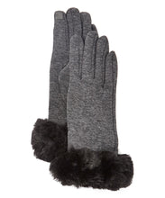 Load image into Gallery viewer, Fur Trim Gloves VG29
