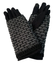 Load image into Gallery viewer, Layered knit gloves VG55
