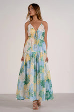 Load image into Gallery viewer, Maxi Print Crochet and cotton Dress WGP5999
