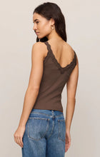 Load image into Gallery viewer, Tops Eve Lace Trim Tank ZT263275

