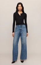Load image into Gallery viewer, Rowena Fine Knit Henley ZW263440
