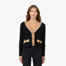 Load image into Gallery viewer, Fringe Trimmed V Neck Jacket N13972
