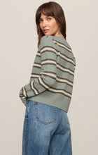 Load image into Gallery viewer, Medina Stripe Cardigan ZW263330S
