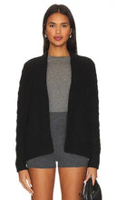 Load image into Gallery viewer, Laced Cable open Cardigan
