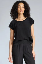 Load image into Gallery viewer, Cap Sleeve Baseball Tee T1619
