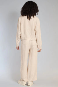 Cupro Linen Flare Pant pant P4310