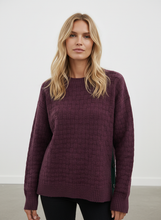 Load image into Gallery viewer, Vera  Mock Neck Zip Front Sweater  RO-1254
