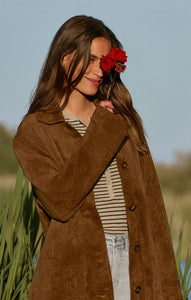 Decker Suede Chore Jacket ZJ253341