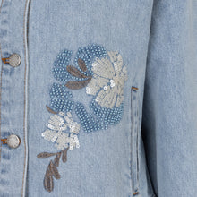 Load image into Gallery viewer, Embroidered Denim Jacket 12008
