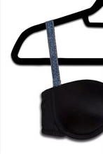 Load image into Gallery viewer, Strap-its Plunge Bra denim strap
