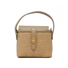 Load image into Gallery viewer, Rattan Leather Handbag GF2857
