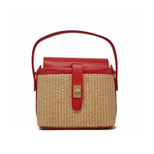 Load image into Gallery viewer, Rattan Leather Handbag GF2857
