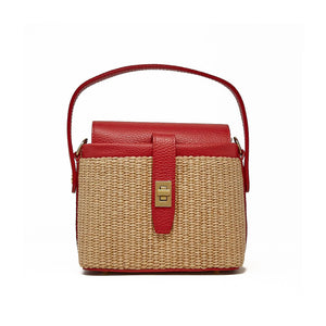 Rattan Leather Handbag GF2857