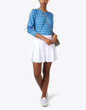 Load image into Gallery viewer, Saint James Minquidame Blue Striped Cotton Top
