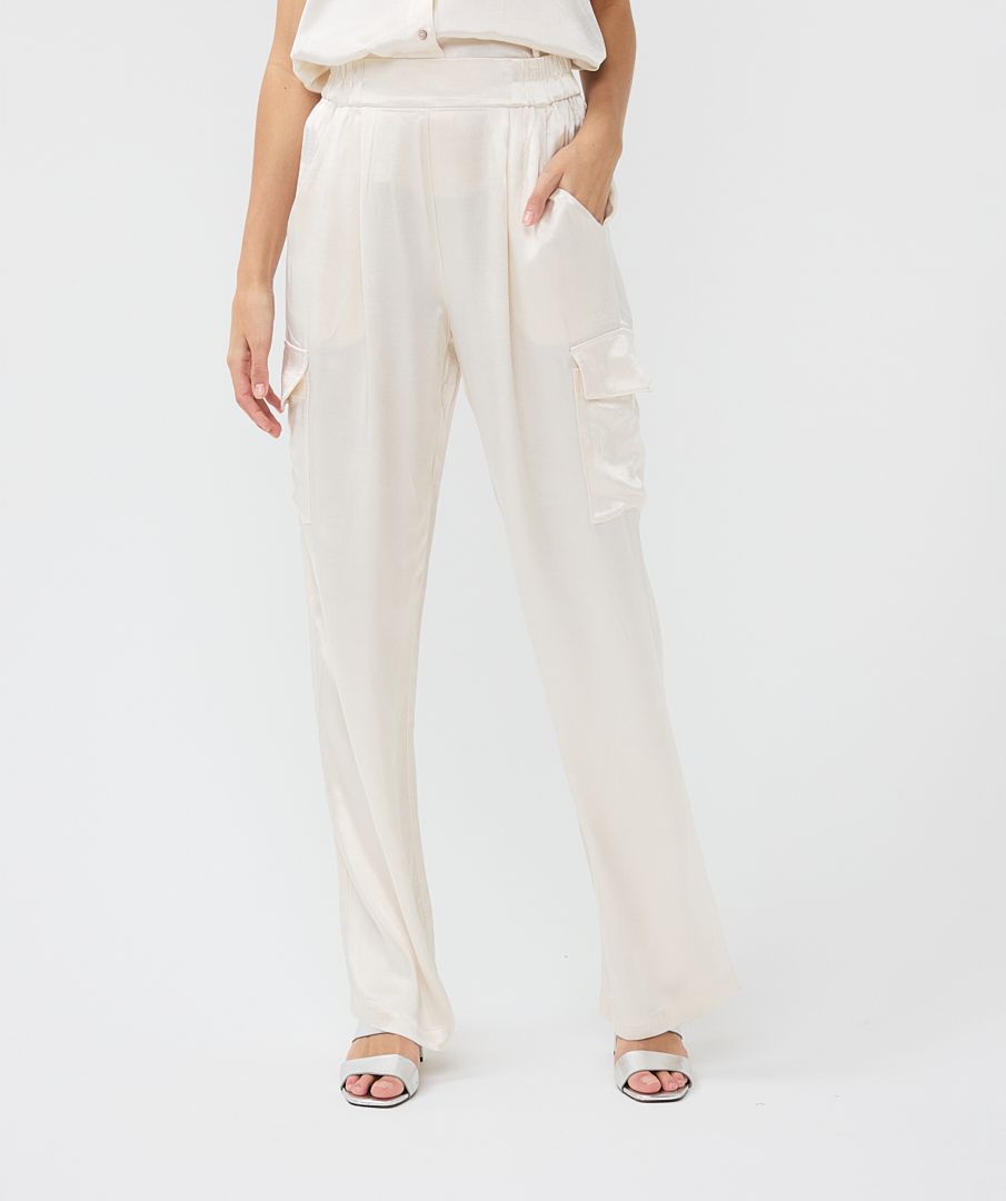 Sateen Cargo Trousers