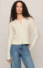 Load image into Gallery viewer, Medina Pointelle Cardigan ZW263444S
