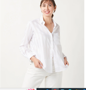Luna Shirt in Whites 24915