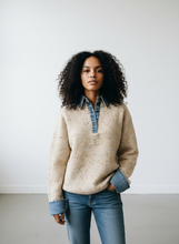 Load image into Gallery viewer, Jordan Quarter Button Sweater RO-1243
