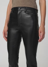 Load image into Gallery viewer, Vegan Leather HI Honey Bootcut Pants JW01V5736
