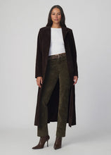 Load image into Gallery viewer, Vegan Suede Long Coat JW02V7032
