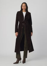 Load image into Gallery viewer, Vegan Suede Long Coat JW02V7032
