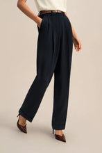 Load image into Gallery viewer, Silk Pants w/ cuff 91B5044
