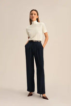 Load image into Gallery viewer, Silk Pants w/ cuff 91B5044

