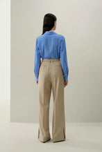 Load image into Gallery viewer, Silk Stripe Blouse 91T6162

